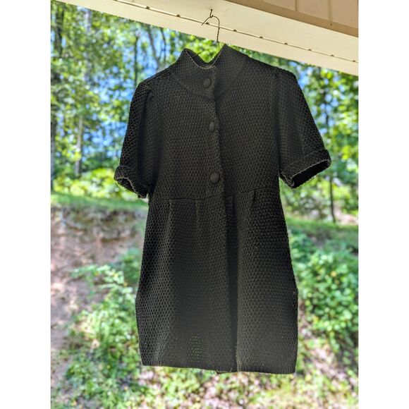 🖤 Apt. 9 Chunky Knit Cardigan Black Size M - Picture 2 of 4